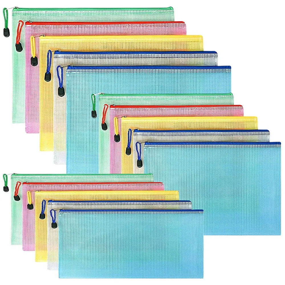 A4/A5/A6 document bags and mesh zipper document organizers are suitable for storing documents, cosmetics, travel items, etc.
A4/A5/A6 document bags and mesh zipper document organizers are suitable for storing documents, cosmetics, travel items, etc.