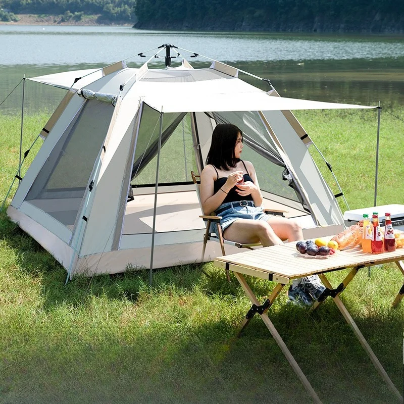 Thickened Storm-resistant Outdoor Tent, Easy-fold Portable Shelter for Field Overnight Camping, Full Set of Camping Supplies
Thickened Storm-resistant Outdoor Tent, Easy-fold Portable Shelter for Field Overnight Camping, Full Set of Camping Supplies