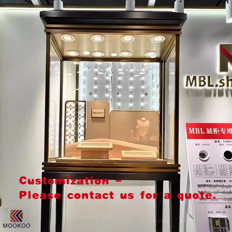 Эксклюзивный витринный шкаф ручной работы класса люкс для ювелирных изделий с защитой от разбивания стекла, изготовленный на заказ, премиум-класса, металлический.
Эксклюзивный витринный шкаф ручной работы класса люкс для ювелирных изделий с защитой от разбивания стекла, изготовленный на заказ, премиум-класса, металлический.