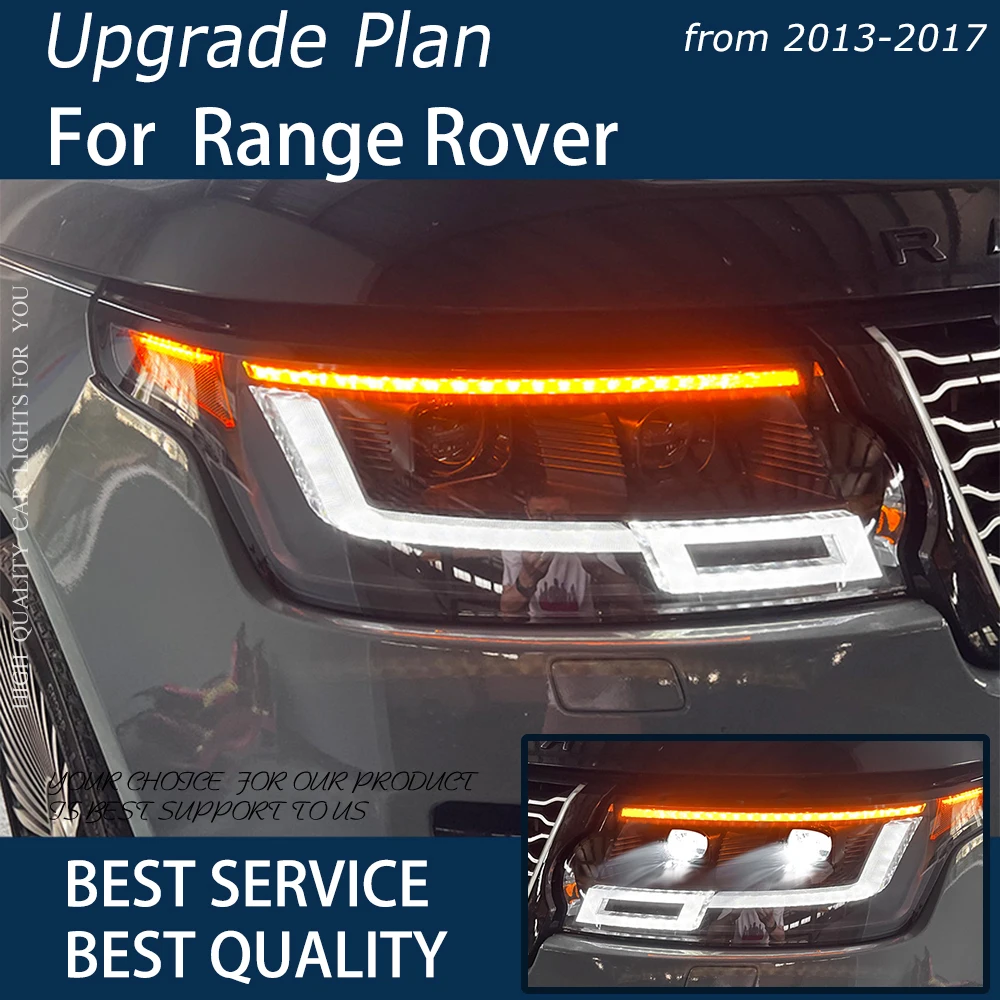 Car Lights for Range Rover 2013-2017 Vogue LED Auto Headlight Assembly Upgrade 2023 Newest Style Design LHD RHD Tool Accessories
Car Lights for Range Rover 2013-2017 Vogue LED Auto Headlight Assembly Upgrade 2023 Newest Style Design LHD RHD Tool Accessories