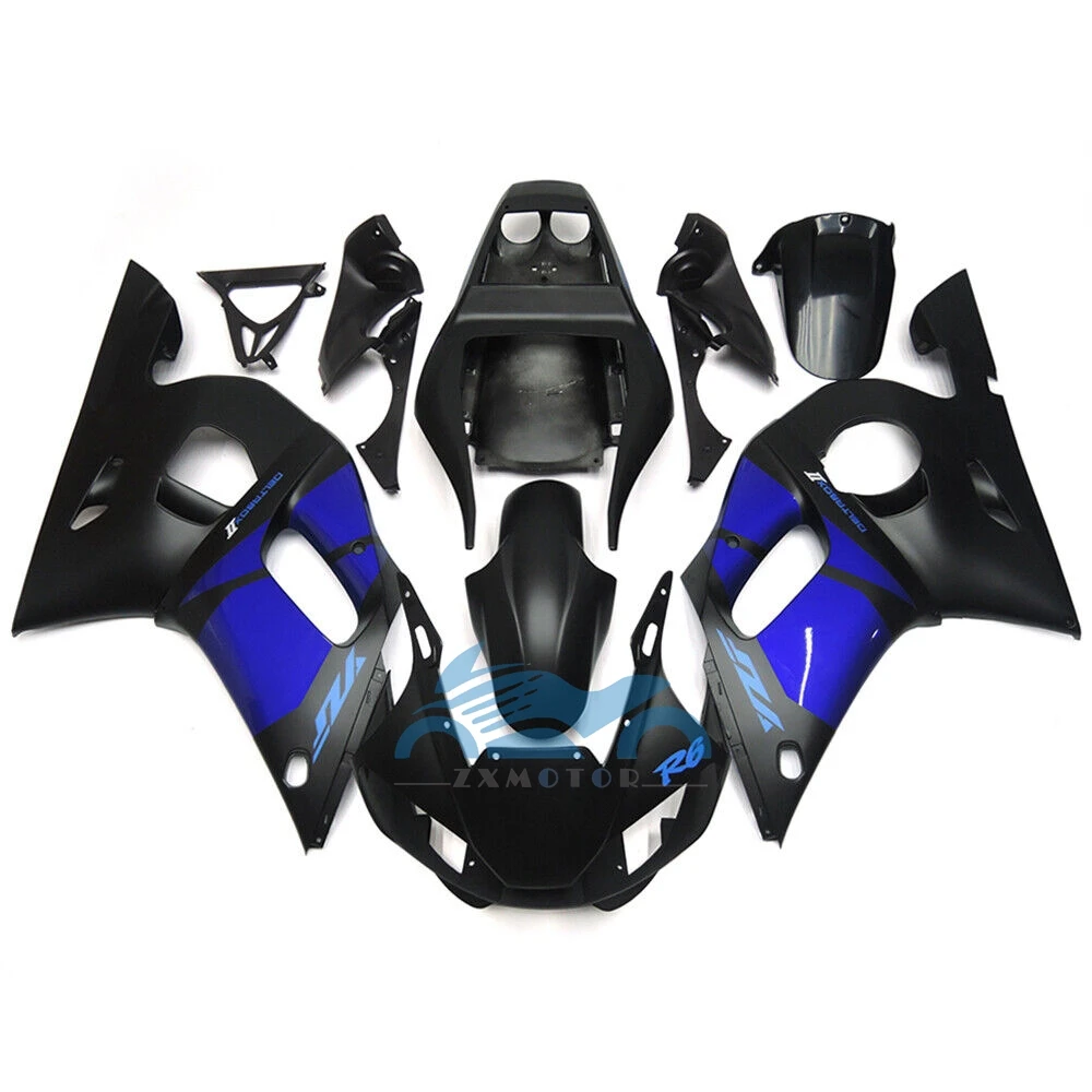 Матовая черная синяя обтекатель для мотоцикла YAMAHA YZF R6 1998 1999 2000 2001 r6 98-02
Матовая черная синяя обтекатель для мотоцикла YAMAHA YZF R6 1998 1999 2000 2001 r6 98-02