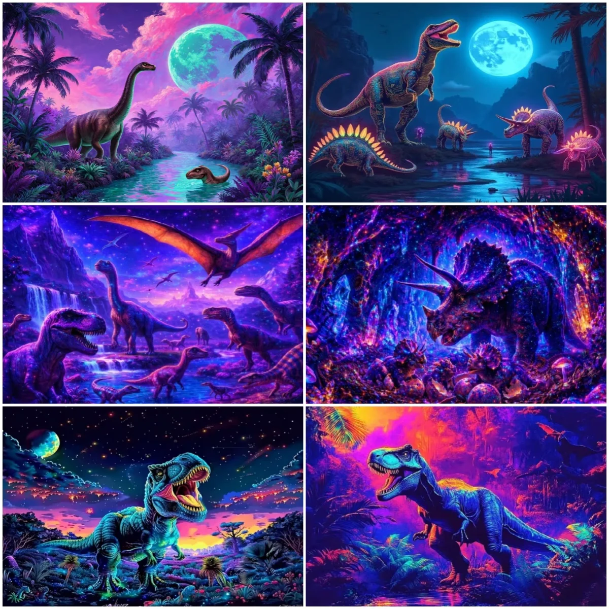 Fluorescent Dinosaur Theme Background Astronaut Riding Dragon Fantasy Planet Living Room Decor Banner Studio Photo Backdrop Prop
Fluorescent Dinosaur Theme Background Astronaut Riding Dragon Fantasy Planet Living Room Decor Banner Studio Photo Backdrop Prop