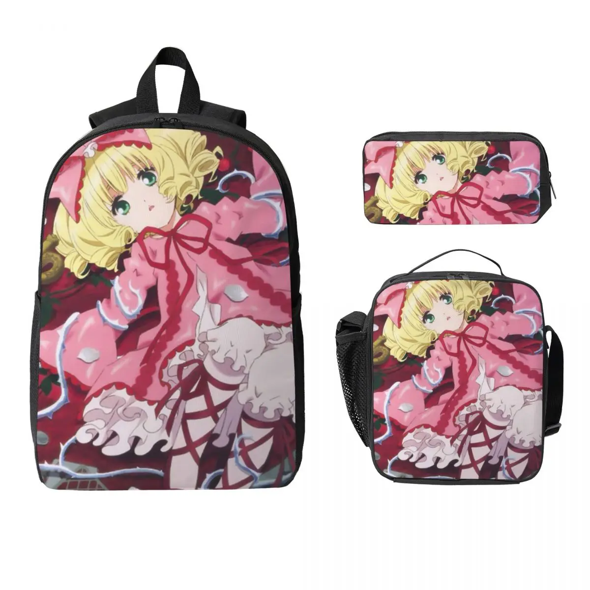 Romantic Anime Rozen Maiden Wantage Backpack BookBag School Bag Laptop Shoulder Bags 3ps Insulated Lunch Bag Pencil Case
Romantic Anime Rozen Maiden Wantage Backpack BookBag School Bag Laptop Shoulder Bags 3ps Insulated Lunch Bag Pencil Case