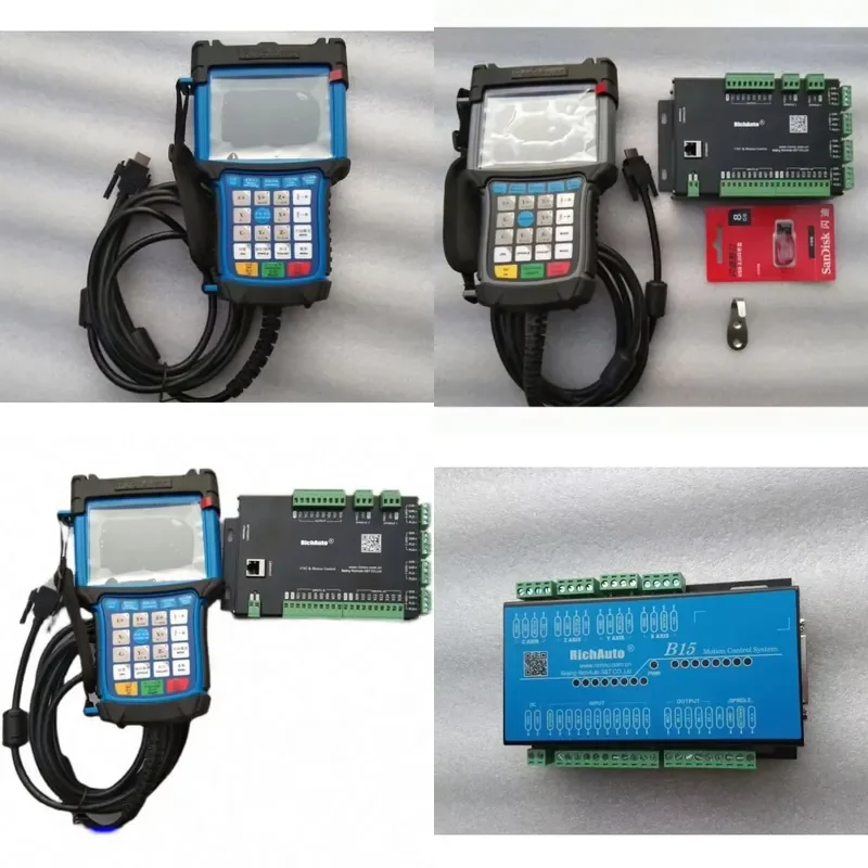 TEBAK Richauto Dsp B51 Dsp Motion Control System CNC Machinery Parts 3 Axes CNC Richauto B51 Embedded Handheld DSP Controller
TEBAK Richauto Dsp B51 Dsp Motion Control System CNC Machinery Parts 3 Axes CNC Richauto B51 Embedded Handheld DSP Controller