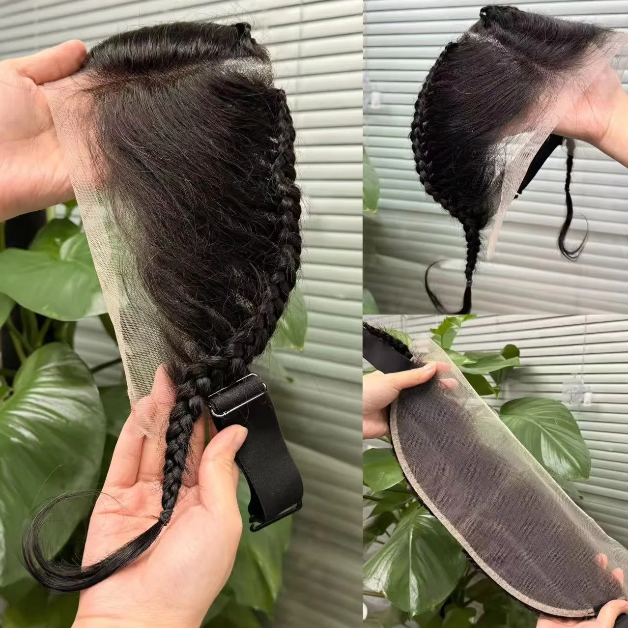 13X4 Transparent Lace Frontal Brazilian Remy Hair Lace Closure Only with Braids 12 Inches Natural Middle Part with Braids
13X4 Transparent Lace Frontal Brazilian Remy Hair Lace Closure Only with Braids 12 Inches Natural Middle Part with Braids