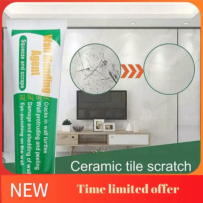 100G Wall Mending Agent Wall Repair Cream With Scraper Paint Green Valid Mouldproof Wall Crack Nail Quick-Drying Patch Restore
100G Wall Mending Agent Wall Repair Cream With Scraper Paint Green Valid Mouldproof Wall Crack Nail Quick-Drying Patch Restore