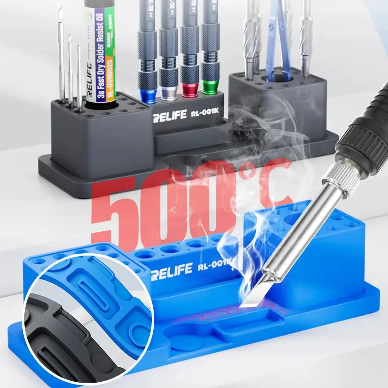 RELIFE RL-001K Универсальный ящик для хранения, устойчивый к высоким температурам 500 ℃ Инструменты для ступенчатого хранения из силиконового материала
RELIFE RL-001K Универсальный ящик для хранения, устойчивый к высоким температурам 500 ℃ Инструменты для ступенчатого хранения из силиконового материала