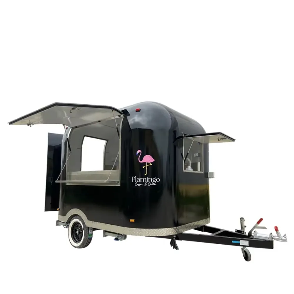 Food Trailer Mobile Kitchen Stainless Steel Fast Food Cart Street Vending BBQ Burger Stand Outdoor Factory Direct Sales
Food Trailer Mobile Kitchen Stainless Steel Fast Food Cart Street Vending BBQ Burger Stand Outdoor Factory Direct Sales