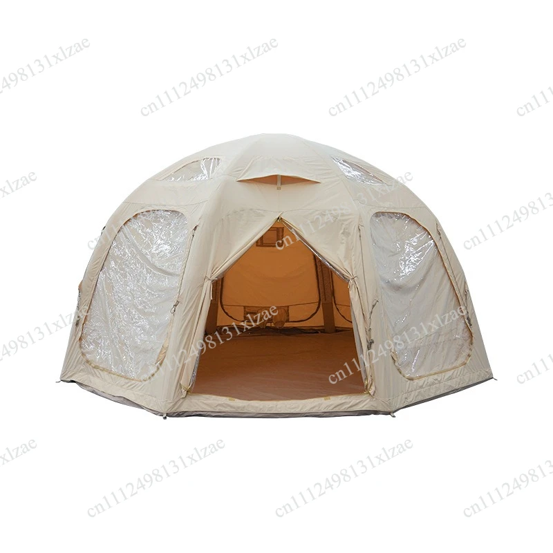 Weatherproof Spherical Inflatable Camping Tent - Large Multi-Person Outdoor Field Dome Tent for Family Use
Weatherproof Spherical Inflatable Camping Tent - Large Multi-Person Outdoor Field Dome Tent for Family Use