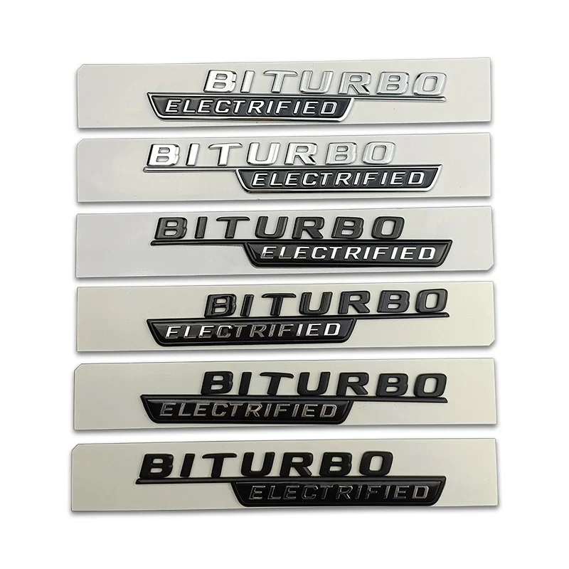 2 шт. наклейка с эмблемой багажника автомобиля для Mercedes Benz TURBO ELECTRIFIED Badge W203 W205 GLK GLA CLS SLK ML A200 E320 E350 
2 шт. наклейка с эмблемой багажника автомобиля для Mercedes Benz TURBO ELECTRIFIED Badge W203 W205 GLK GLA CLS SLK ML A200 E320 E350
