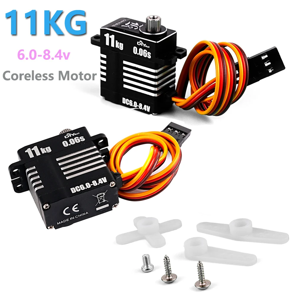 11KG Full Metal Micro Digital Servo Programmable H-11 Coreless Motor Power Parts Mini Servos For Helicopter Cars Robot Airplane
11KG Full Metal Micro Digital Servo Programmable H-11 Coreless Motor Power Parts Mini Servos For Helicopter Cars Robot Airplane