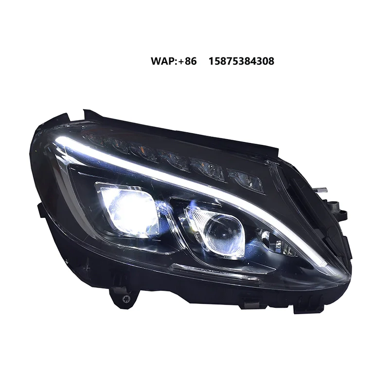 For C-Class W205 15-18 LED Headlight Assembly with Dual Lens Lights (C180/C260)
For C-Class W205 15-18 LED Headlight Assembly with Dual Lens Lights (C180/C260)