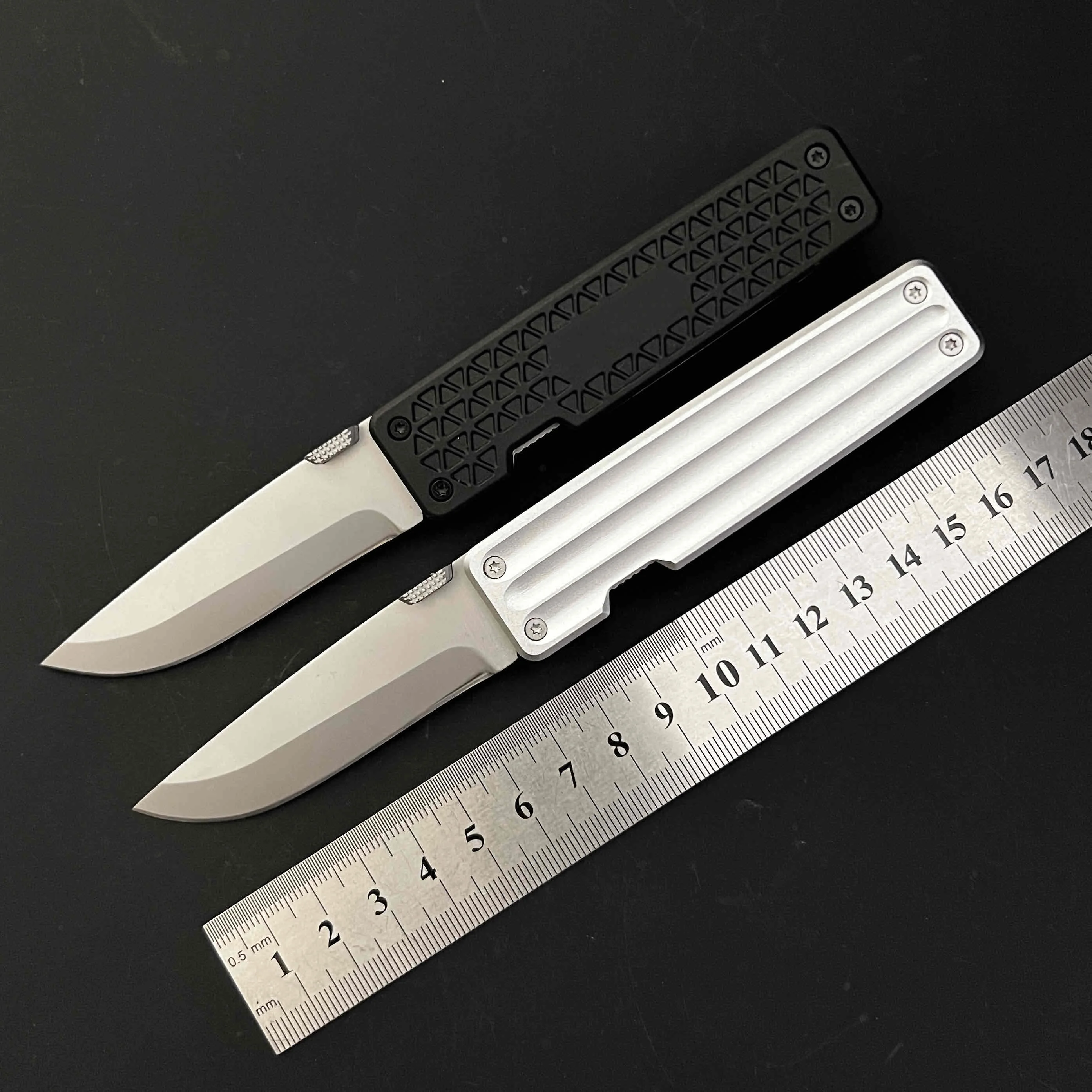 7-inch CNC 7CR17 steel blade, aluminum handle, tactical pocket folding knife, outdoor camping EDC small knife, tool knife
7-inch CNC 7CR17 steel blade, aluminum handle, tactical pocket folding knife, outdoor camping EDC small knife, tool knife