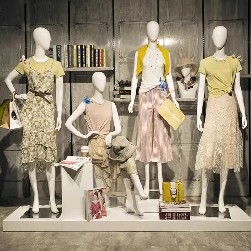 Model props female full body clothing store dummy model rack underwear wedding dress window display human doll female model
Model props female full body clothing store dummy model rack underwear wedding dress window display human doll female model