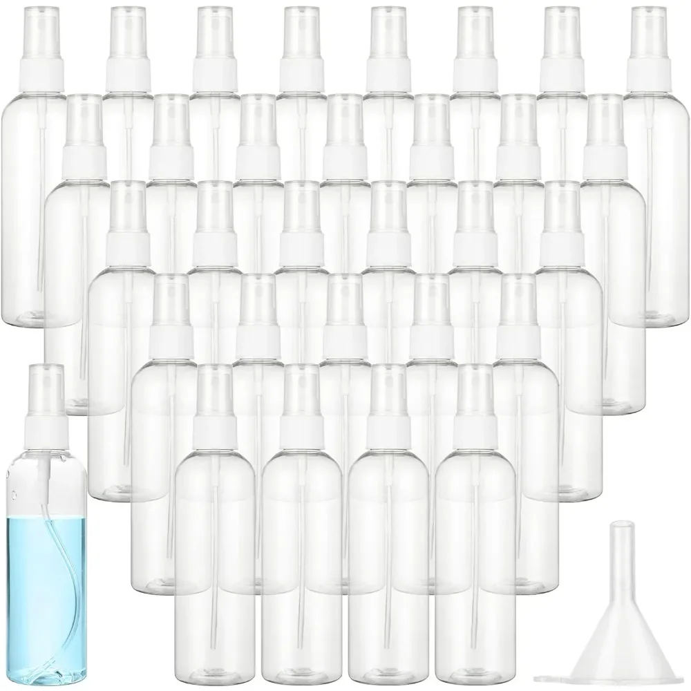 50PCS 10-100ML Plastic Fine Mist Spray Clear Empty Reusable Bottle with Funnel for Travel Essential Oil Perfume Skin Care Tools
50PCS 10-100ML Plastic Fine Mist Spray Clear Empty Reusable Bottle with Funnel for Travel Essential Oil Perfume Skin Care Tools