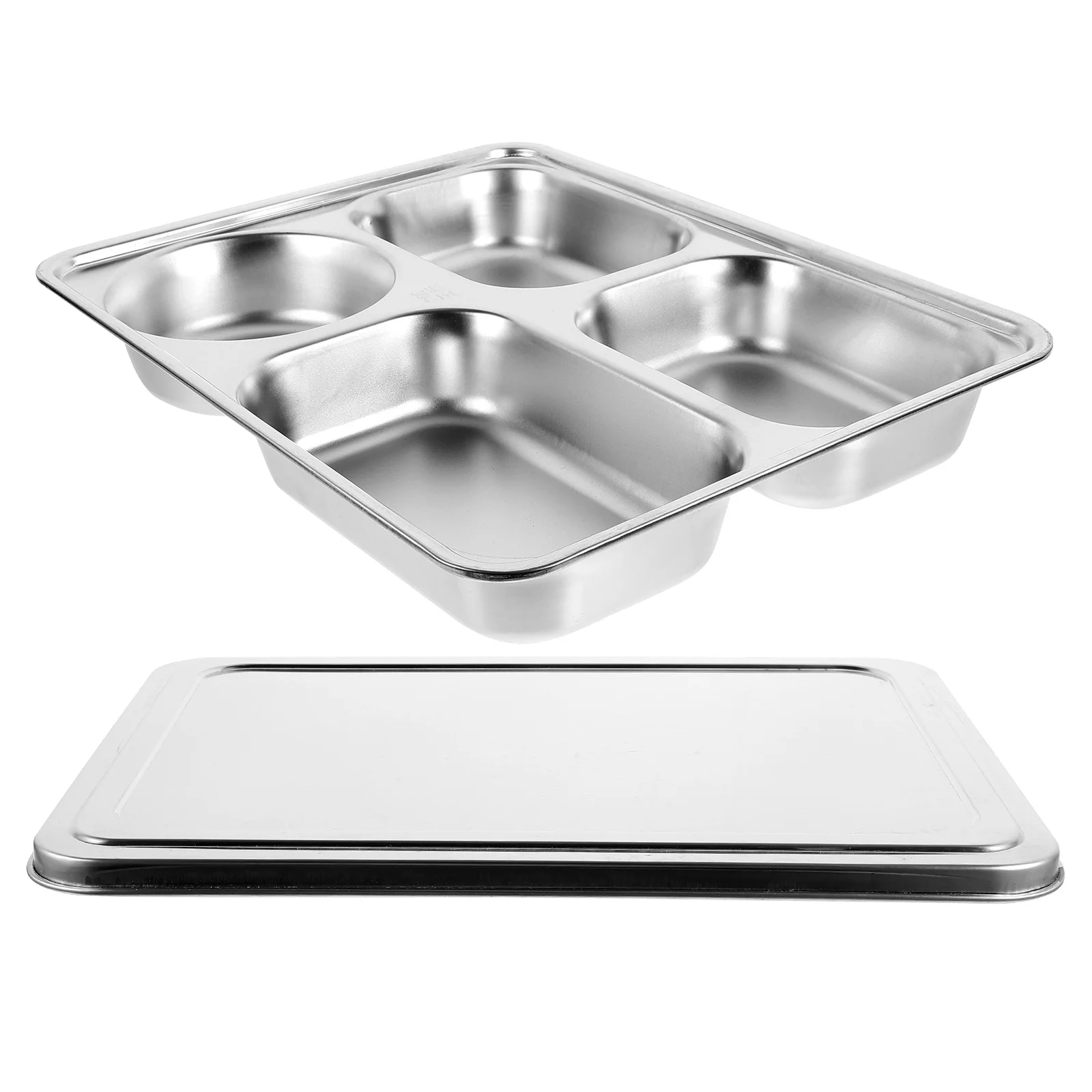 Stainless Steel Dinner Plate Divided Food Tray Kids Plates Household Tableware Stainless Steel Serving Tray Kitchen Utensils
Stainless Steel Dinner Plate Divided Food Tray Kids Plates Household Tableware Stainless Steel Serving Tray Kitchen Utensils