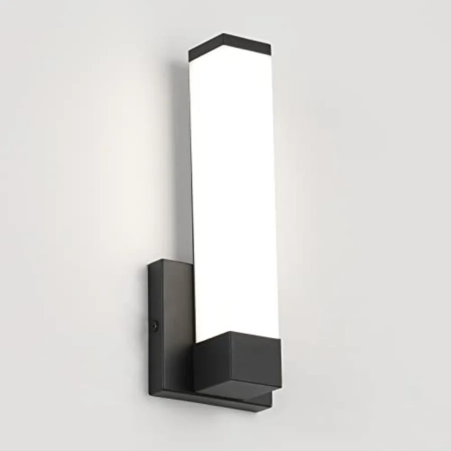 Dimmable Wall Lights for Bedroom Modern Black Indoor LED Hallway Sconces Corner Light 12" Inch Height 12W 4000K Bedside Stair S
Dimmable Wall Lights for Bedroom Modern Black Indoor LED Hallway Sconces Corner Light 12" Inch Height 12W 4000K Bedside Stair S