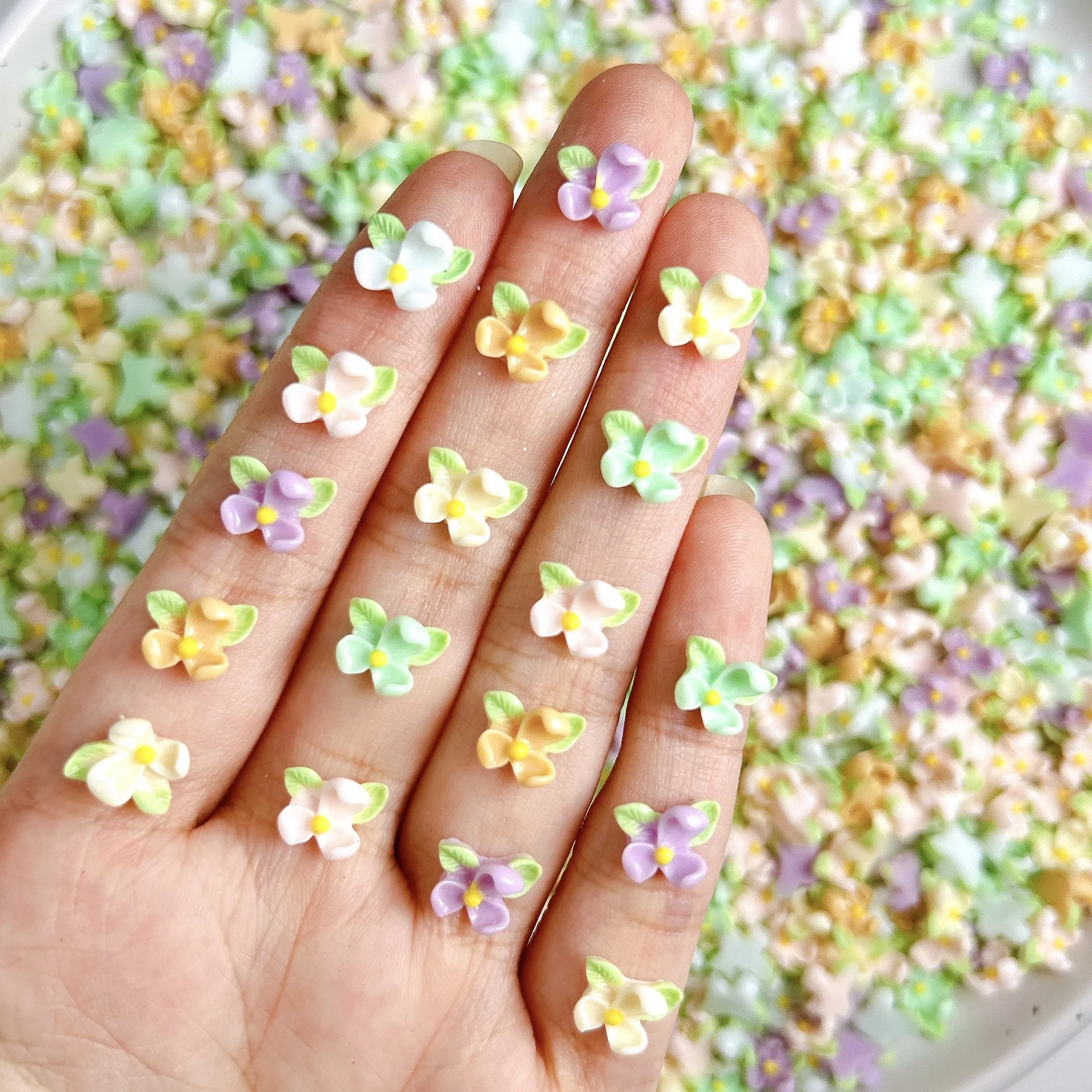 20Pc Sweet Luminous Flowers Resin Nail Art Charms 3D Colorful Gardenias Nail Decorations DIY Cream Glue Flowers Nail Accessories
20Pc Sweet Luminous Flowers Resin Nail Art Charms 3D Colorful Gardenias Nail Decorations DIY Cream Glue Flowers Nail Accessories
