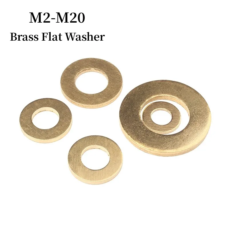 Brass Flat Washer Round Meson Sheet Metal Pad Collar Seals Shim Gasket Ring M2 M2.5 M3 M4 M5 M6 M8 M10 M12 M14 M16 M18 M20
Brass Flat Washer Round Meson Sheet Metal Pad Collar Seals Shim Gasket Ring M2 M2.5 M3 M4 M5 M6 M8 M10 M12 M14 M16 M18 M20