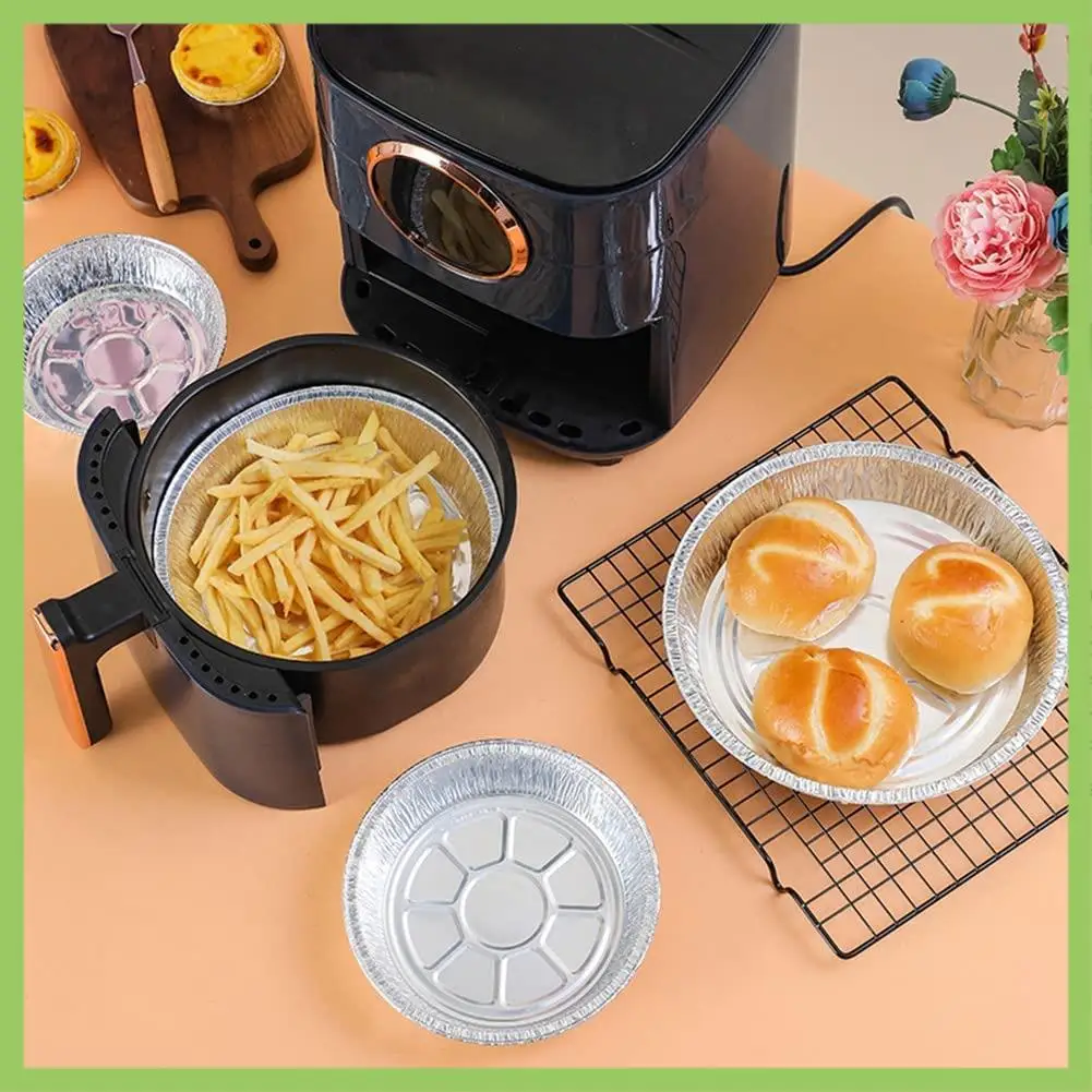 Disposable Foil Pans, Pie Pans Disposable Aluminum Foil Pie Dish Foil Trays For Oven, Air Fryer, Baking, Cooking
Disposable Foil Pans, Pie Pans Disposable Aluminum Foil Pie Dish Foil Trays For Oven, Air Fryer, Baking, Cooking