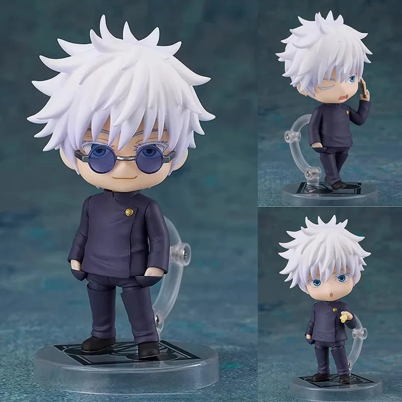 Коллекционная фигурка Good Smile Nendoroid Сатору Годжо №2205 из Jujutsu Kaisen с подвижной головой и сменными лицами, чиби-версия, для фанатов
Коллекционная фигурка Good Smile Nendoroid Сатору Годжо №2205 из Jujutsu Kaisen с подвижной головой и сменными лицами, чиби-версия, для фанатов