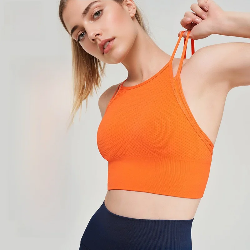 Summer Sports Bra for Women Shock-Proof Backless Fitness Vest Fake Two-Piece Yoga Top for Outdoor Wear
Summer Sports Bra for Women Shock-Proof Backless Fitness Vest Fake Two-Piece Yoga Top for Outdoor Wear