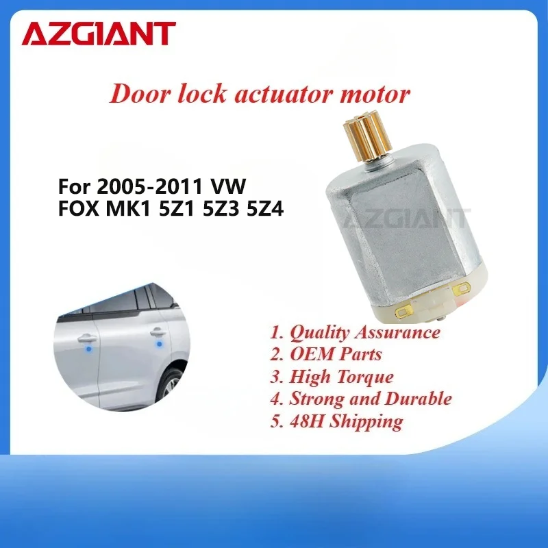 DC12V Car Door Lock Motor Central Locking Motor For 2005-2011 VW FOX MK1 5Z1 5Z3 5Z4 Replacement Part accessoires voiture metal
DC12V Car Door Lock Motor Central Locking Motor For 2005-2011 VW FOX MK1 5Z1 5Z3 5Z4 Replacement Part accessoires voiture metal