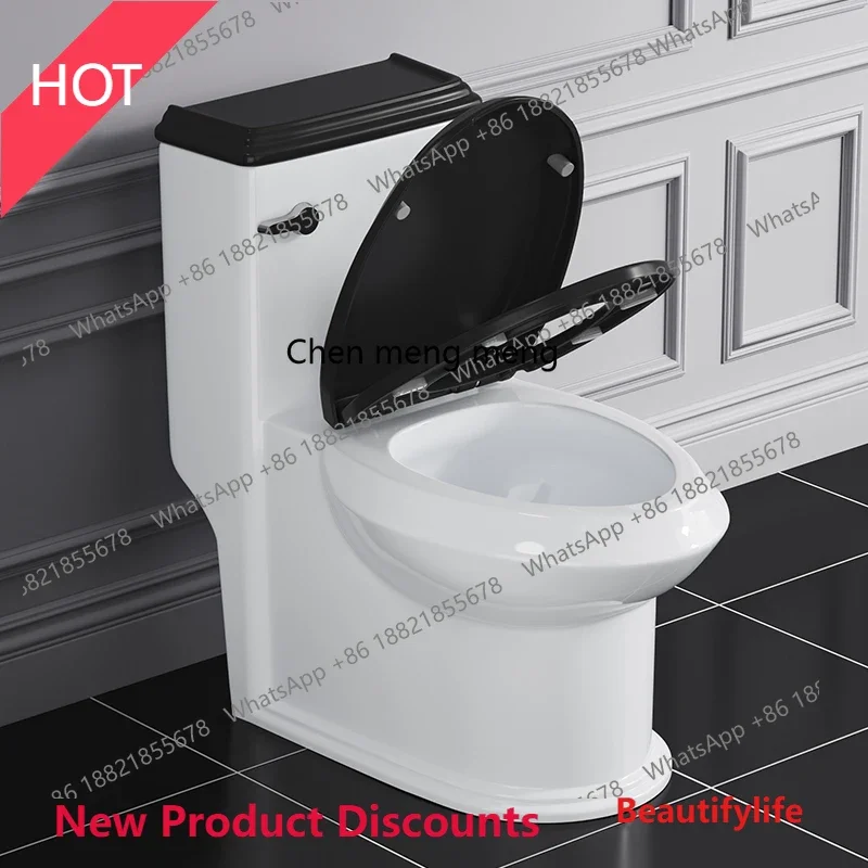 P32 European retro siphon toilet black home bathroom creative French toilet
P32 European retro siphon toilet black home bathroom creative French toilet