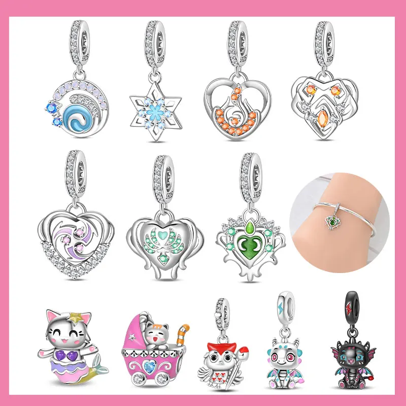 925 Sterling Silver Swirl Ocean Wave Charms Beads Fit Original Bracelet Bag Keychain Charms Beads Pendant Diy Women Jewelry Gift
925 Sterling Silver Swirl Ocean Wave Charms Beads Fit Original Bracelet Bag Keychain Charms Beads Pendant Diy Women Jewelry Gift