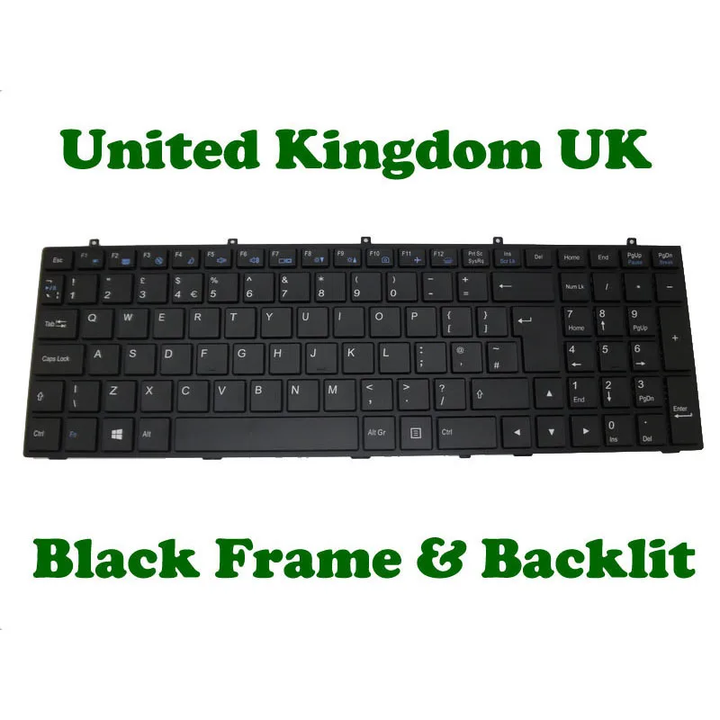 Клавиатура с раскладкой Великобритании для CLEVO W370ET W350ET W355ST W355SDQ MP-12A33U4-4301W 6-80-W37S1-010-1 W370SK W370SS W370ST US NO Frame
Клавиатура с раскладкой Великобритании для CLEVO W370ET W350ET W355ST W355SDQ MP-12A33U4-4301W 6-80-W37S1-010-1 W370SK W370SS W370ST US NO Frame