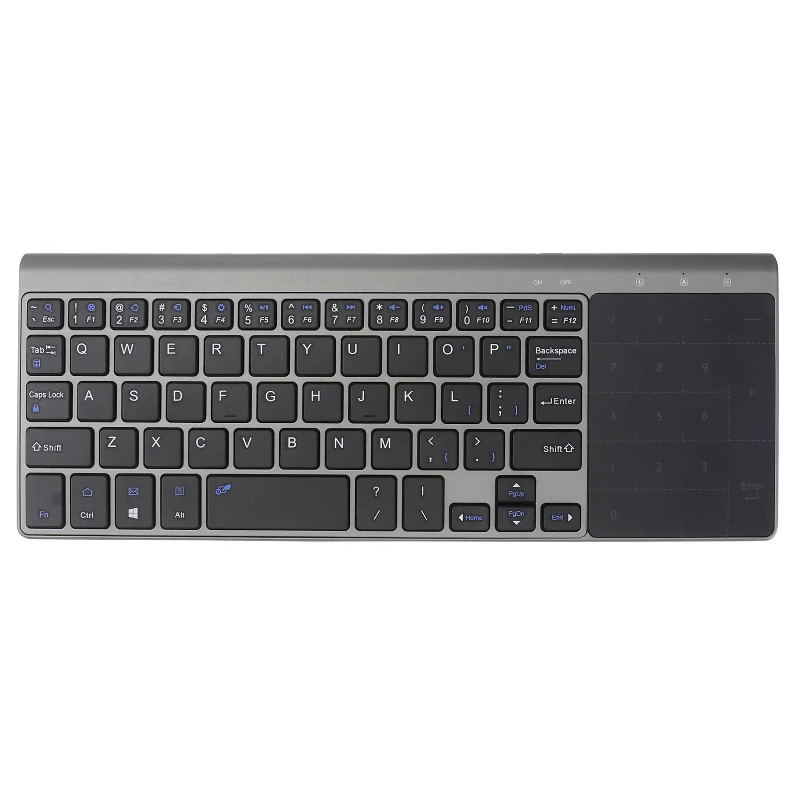 Wireless Keyboard Touchpad Compact Ultra Thin Office Accessory Black Laptop Work Gaming Keyboard Built-in Pad Stylish Durable
Wireless Keyboard Touchpad Compact Ultra Thin Office Accessory Black Laptop Work Gaming Keyboard Built-in Pad Stylish Durable