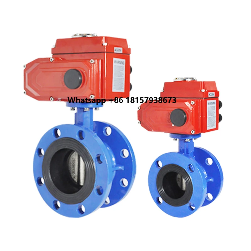 On-Off Type Cast Iron Ductile Iron Dis Double Flanged Electric Butterfly Valve with Actuator DN300
On-Off Type Cast Iron Ductile Iron Dis Double Flanged Electric Butterfly Valve with Actuator DN300
