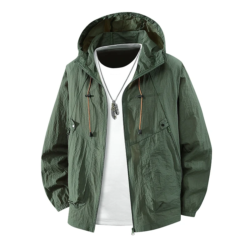 UPF50+ Men and Women Summer Hot Sale Sun Protection Skin Coat Breathable Ultra-Thin Hooded Jacket Outdoor Sports Fishing Shirt
UPF50+ Men and Women Summer Hot Sale Sun Protection Skin Coat Breathable Ultra-Thin Hooded Jacket Outdoor Sports Fishing Shirt