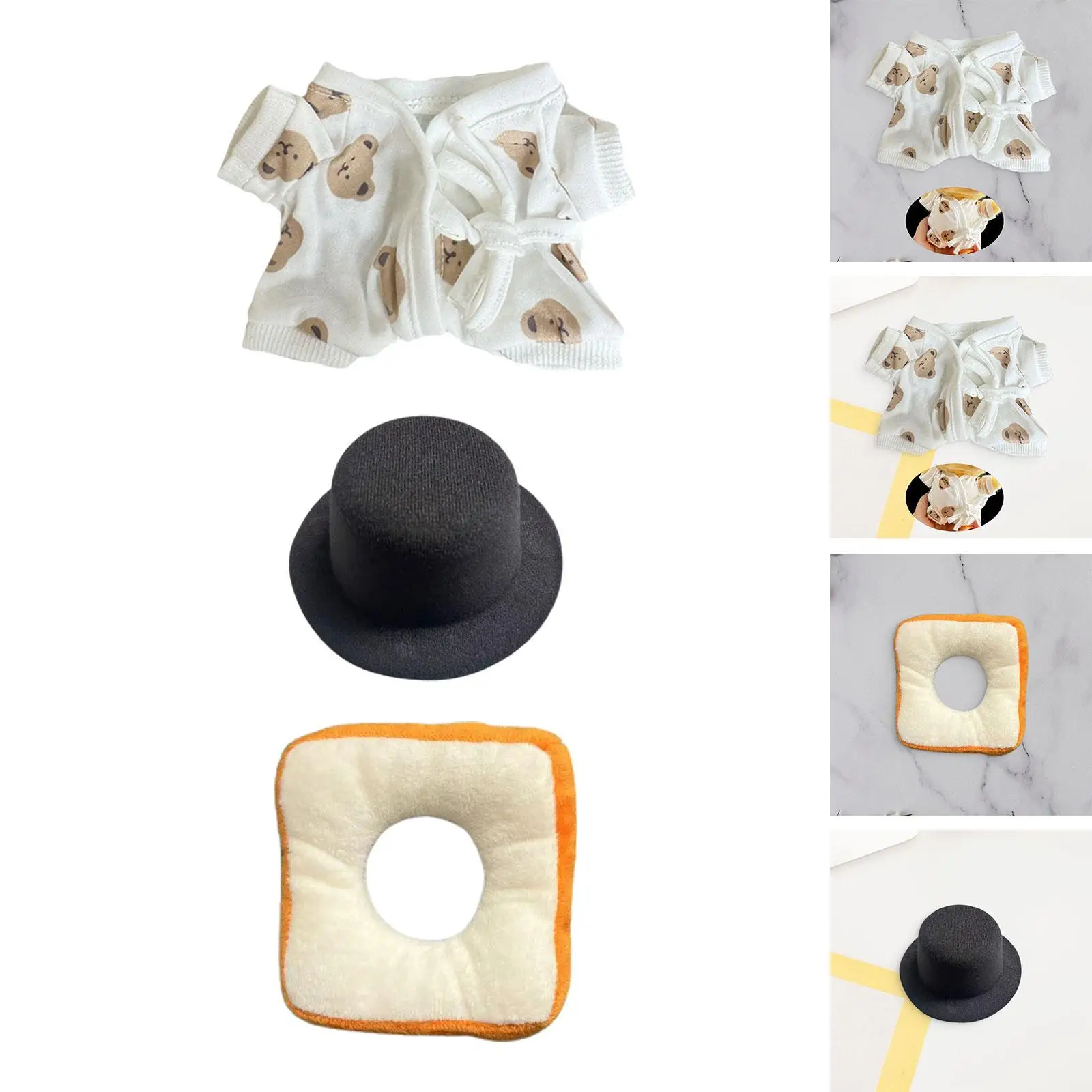 15 cm Plush Duck Clothes Costumes Duck Doll Clothes Accessories, DIY Upsetduck Clothes, Doll Not Included,
15 cm Plush Duck Clothes Costumes Duck Doll Clothes Accessories, DIY Upsetduck Clothes, Doll Not Included,