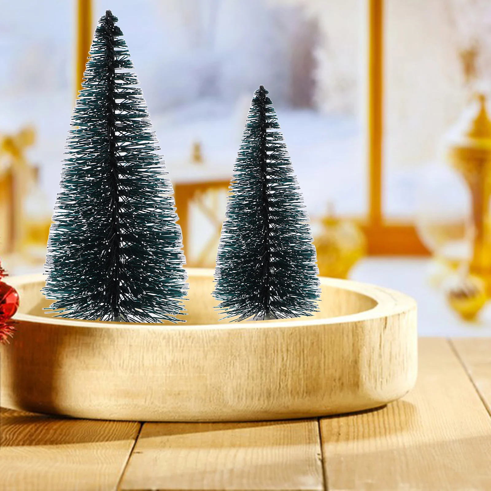 10Pcs Miniature Xmas Tree Decor Bright Color Never Wither for Desktop Tabletop Festive Atmosphere 12In Mini Christmas Tree
10Pcs Miniature Xmas Tree Decor Bright Color Never Wither for Desktop Tabletop Festive Atmosphere 12In Mini Christmas Tree
