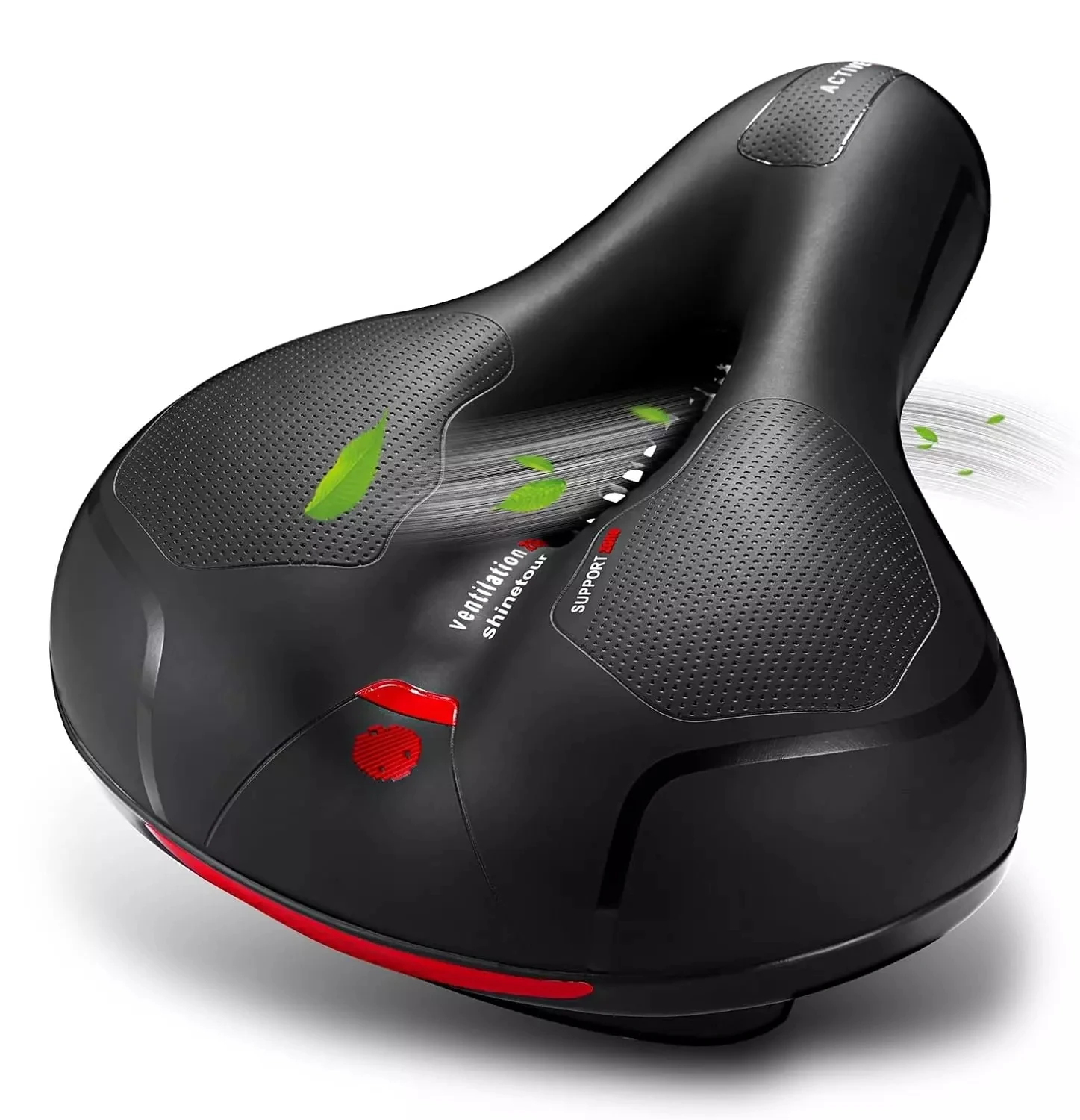 Hollow Breathable Bicycle Saddle with Taillight Mountain Cushion Bicycle Big Butt Widened Soft Saddle Comfortable Seat
Hollow Breathable Bicycle Saddle with Taillight Mountain Cushion Bicycle Big Butt Widened Soft Saddle Comfortable Seat