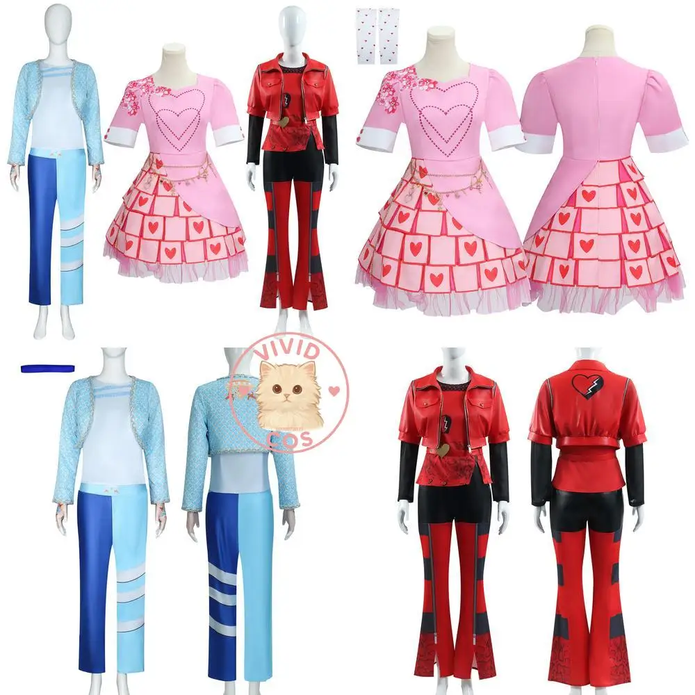 Popular Movie and TV Character Cosplay Costume Anime Red and Blue Classic Role Play Uniform Set for Women Halloween Party Suits
Popular Movie and TV Character Cosplay Costume Anime Red and Blue Classic Role Play Uniform Set for Women Halloween Party Suits