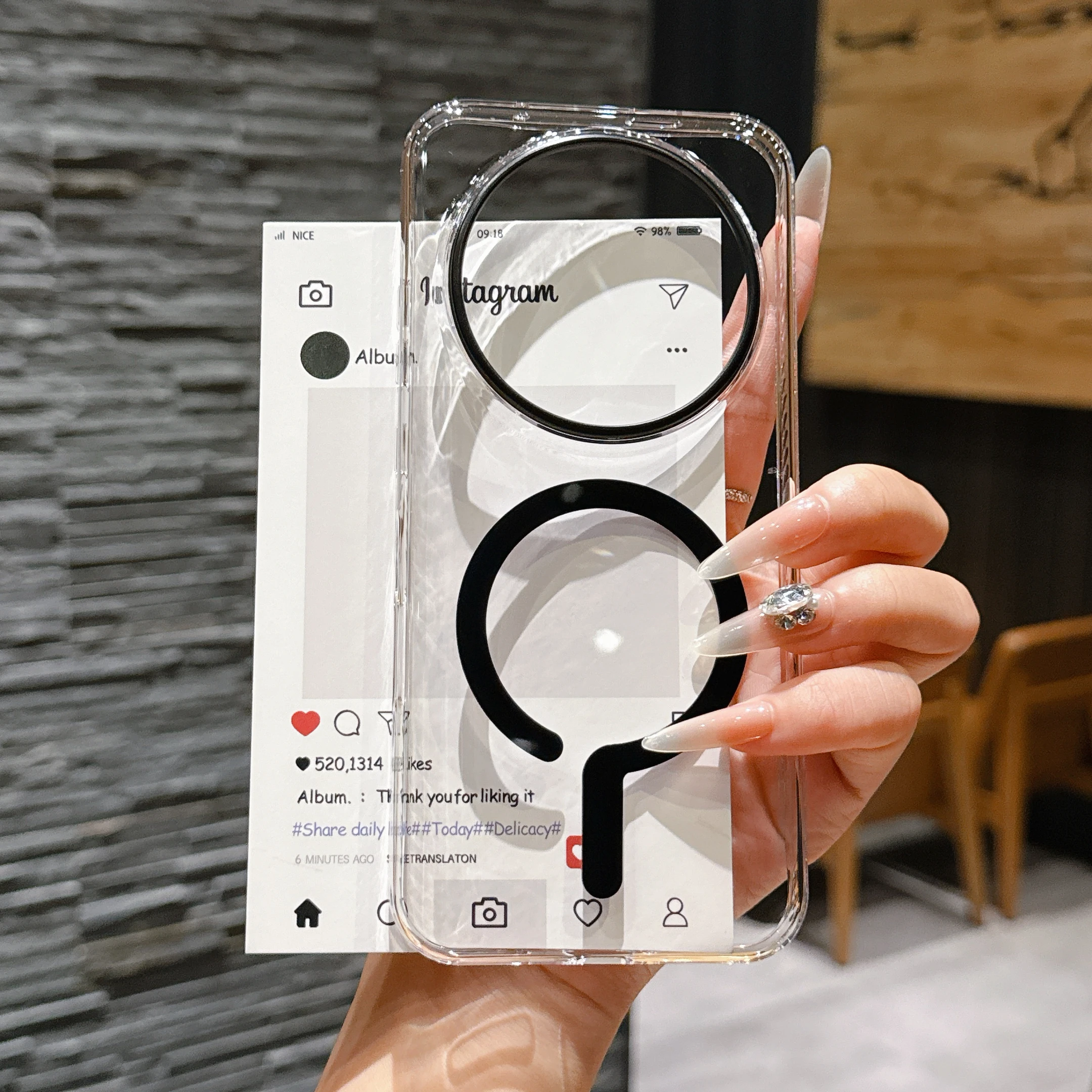 Magnetic Case For Honor Magic 8 Pro Hard PC Transparent for Wireless Charging Shockproof Back Cover Funda
Magnetic Case For Honor Magic 8 Pro Hard PC Transparent for Wireless Charging Shockproof Back Cover Funda