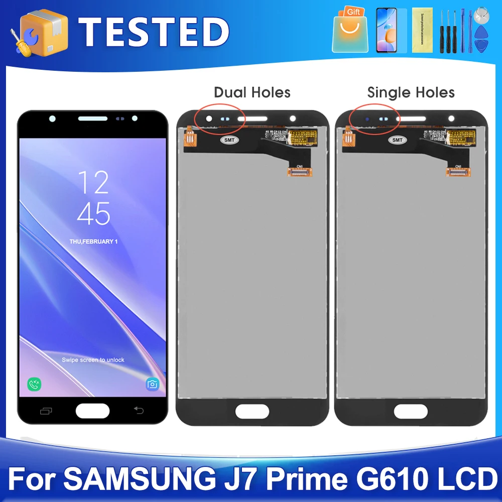 5.5''J7 Prime For Samsung For G610 G610F G610Y G610M G610 LCD Display Touch Screen Digitizer Assembly Replacement
5.5''J7 Prime For Samsung For G610 G610F G610Y G610M G610 LCD Display Touch Screen Digitizer Assembly Replacement