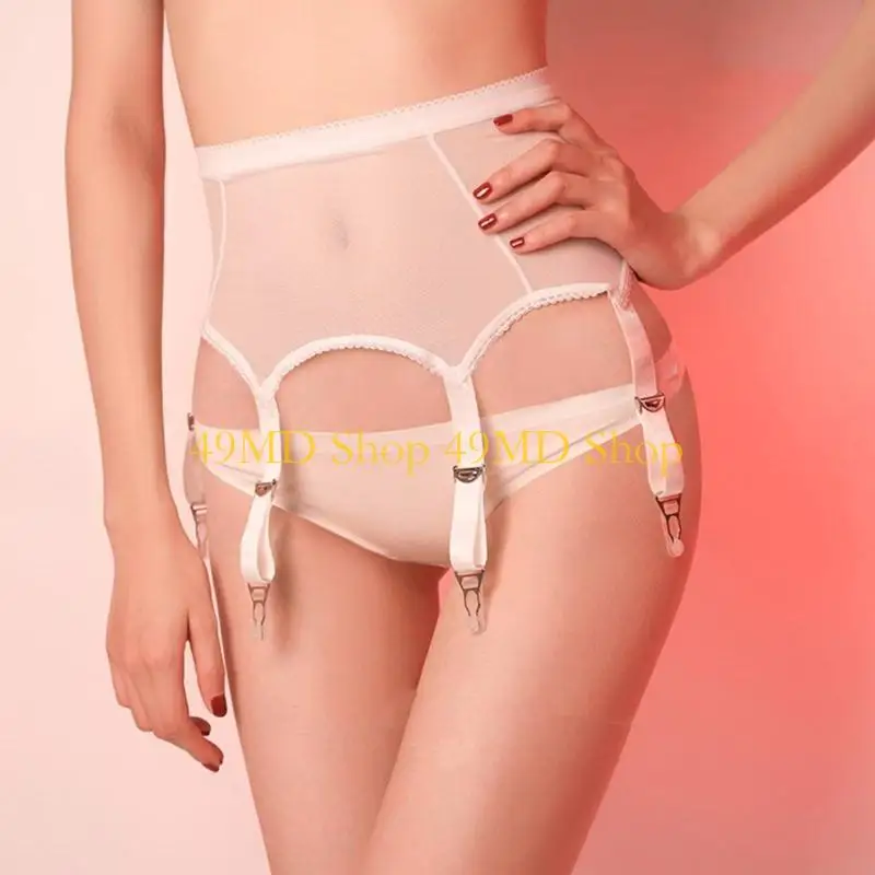 49MD Прозрачный сетчатый пояс с высокой талией, пояс для чулок для женских чулок, нижнего белья
49MD Прозрачный сетчатый пояс с высокой талией, пояс для чулок для женских чулок, нижнего белья