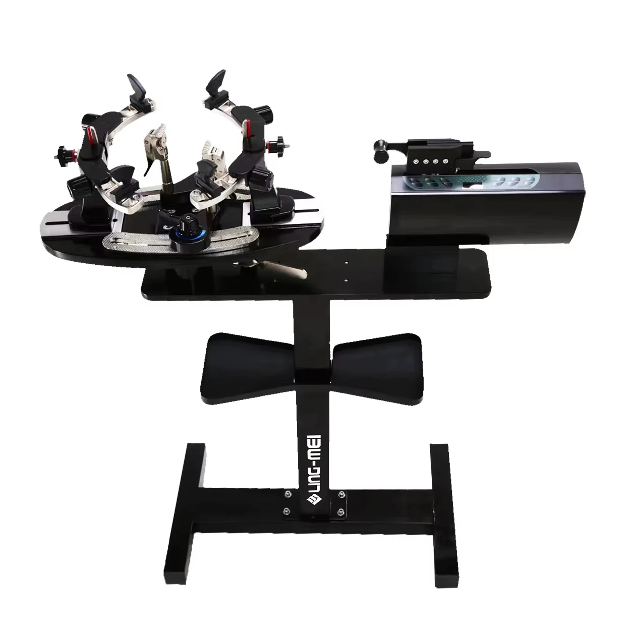 AMAZING - SELLING Factory Wholesale LINGMEI Electric Vertical String Machine for Badminton Racket Stringing for Training
