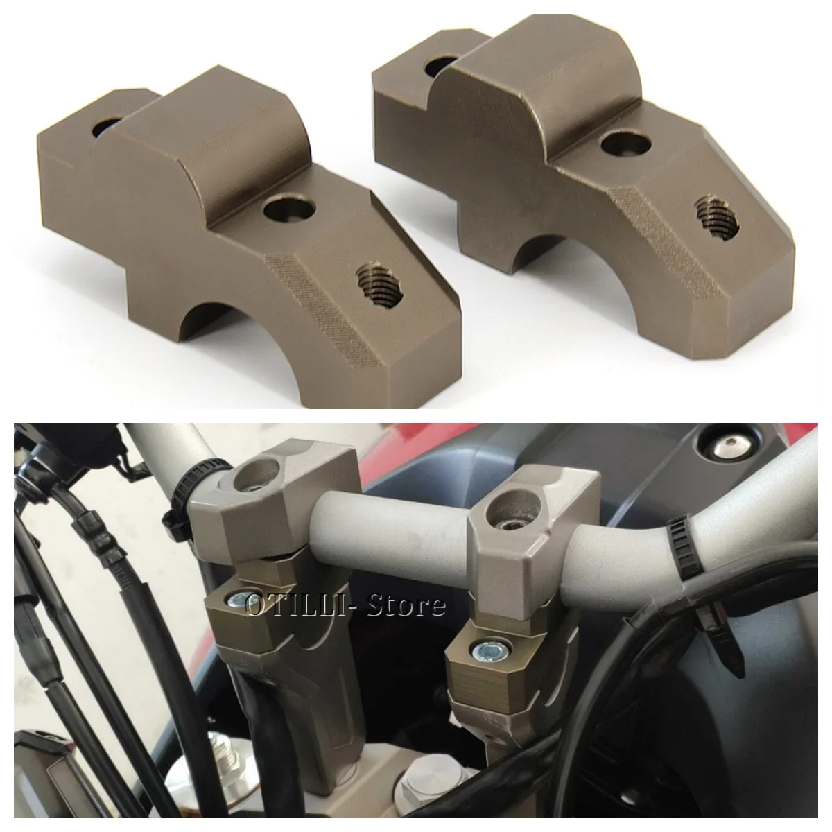 Motorcycle Stainless Steel Handlebar Riser 30mm Heightening Clamp Handle Bar Risers For Yamaha TRACER 900 GT Tracer900 MT09 FZ09
Motorcycle Stainless Steel Handlebar Riser 30mm Heightening Clamp Handle Bar Risers For Yamaha TRACER 900 GT Tracer900 MT09 FZ09