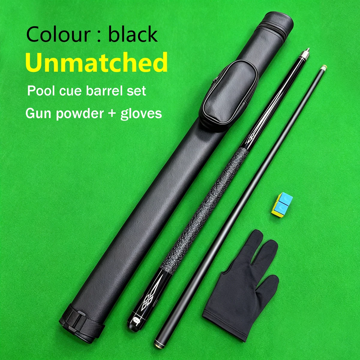 12.5mm Tip High-Tech Fiberglass Billiard Cue, Hand Wrapped Non-Slip Grip, Premium Cue Case Plus Free Extra Gifts Included
12.5mm Tip High-Tech Fiberglass Billiard Cue, Hand Wrapped Non-Slip Grip, Premium Cue Case Plus Free Extra Gifts Included