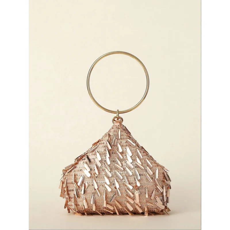 Bubble evening bag, fresh and stylish sequin handbag, party dress bag, popular item
Bubble evening bag, fresh and stylish sequin handbag, party dress bag, popular item