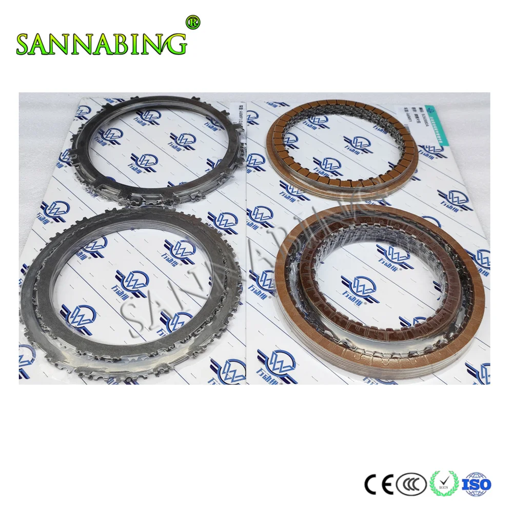 New A6MF1 A6MF2 6F24 Kit of steel friction discs of the gearbox clutch for Hyundai Kia.
New A6MF1 A6MF2 6F24 Kit of steel friction discs of the gearbox clutch for Hyundai Kia.