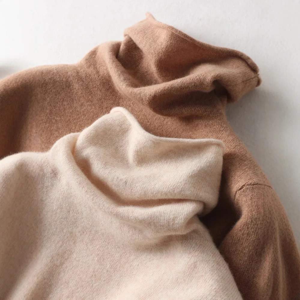 Women Sweater Long Sleeve Turtleneck Cashmere Knitted Sweater Korean Fashion Wool Slim Autumn Winter Warm Solid Pullover Jumpers
Women Sweater Long Sleeve Turtleneck Cashmere Knitted Sweater Korean Fashion Wool Slim Autumn Winter Warm Solid Pullover Jumpers