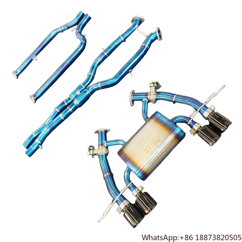 Заводской Oem Catback для Bmw M2 M2C G87 N55 F87 титановый высокопроизводительный выхлопной глушитель выхлопная труба с электронным клапаном
Заводской Oem Catback для Bmw M2 M2C G87 N55 F87 титановый высокопроизводительный выхлопной глушитель выхлопная труба с электронным клапаном