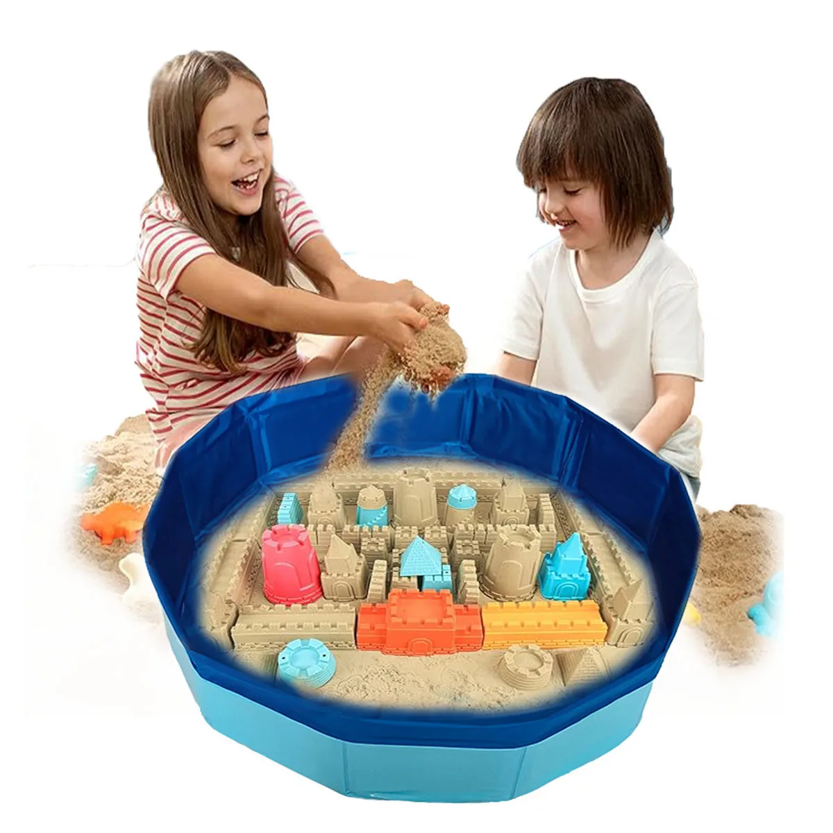 Kids Sand Table Toys, Summer Outdoor Sandbox Toys for Boys Girl, Sand Beach Activity Sensory Play Sand Water Table for Children
Kids Sand Table Toys, Summer Outdoor Sandbox Toys for Boys Girl, Sand Beach Activity Sensory Play Sand Water Table for Children