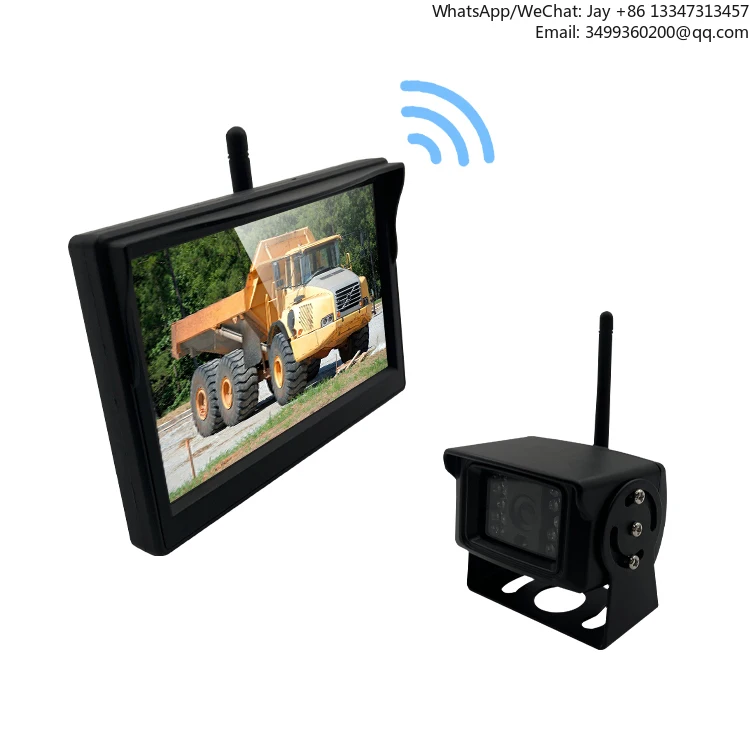 720P 1080P 2 Channel 4CH Wireless Rearview Vehicle Camera System With 4.5 Inch For Truck RV Forklift
720P 1080P 2 Channel 4CH Wireless Rearview Vehicle Camera System With 4.5 Inch For Truck RV Forklift