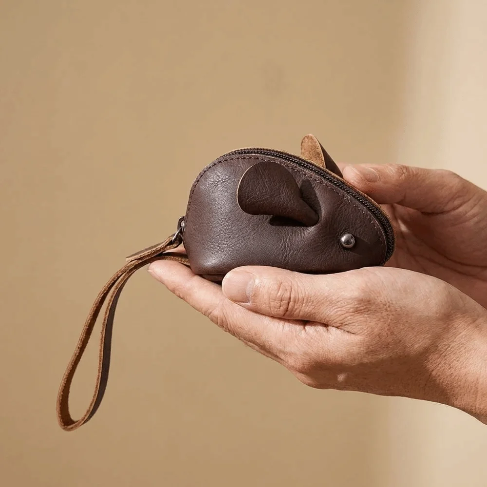 Portable Cartoon Mouse Wallets Leather Card Holder Bag Mini Coin Purse Storage Bag Solid Color Zipper Key Bag Men
Portable Cartoon Mouse Wallets Leather Card Holder Bag Mini Coin Purse Storage Bag Solid Color Zipper Key Bag Men